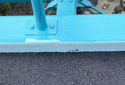 腐食した鋼部材 補修後 の状態