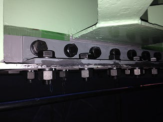 当て板工法による補修